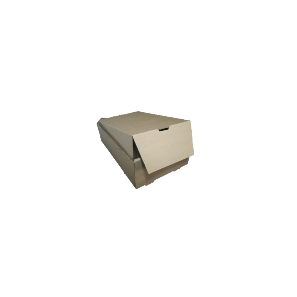 CAJA TACO CON SEPARADOR HAMBURGUESA 14.5X23X7  X UNIDAD